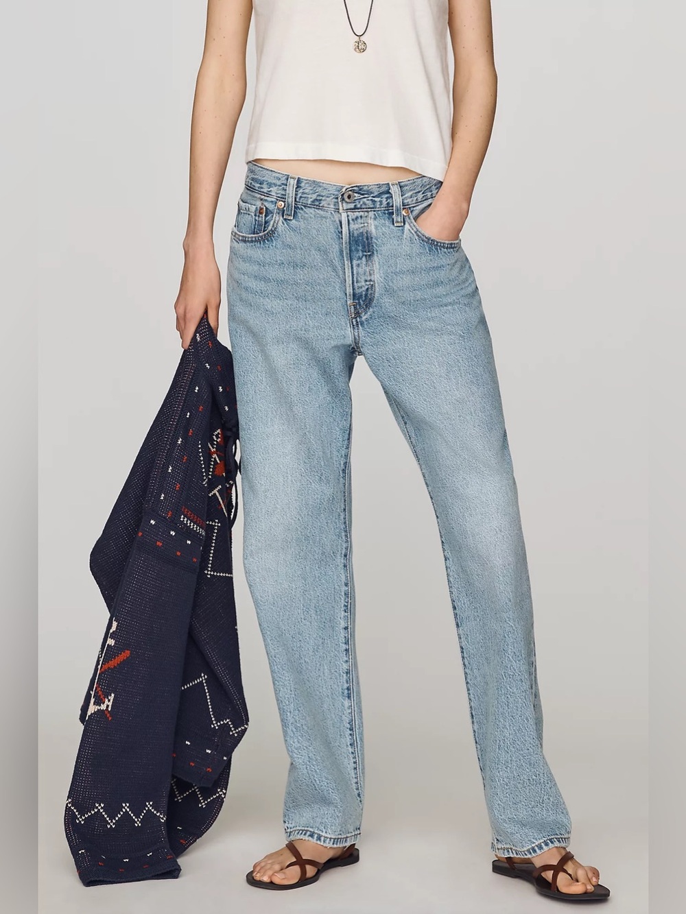 Levi's 501 90s High-Rise Straight-Leg Jeans
